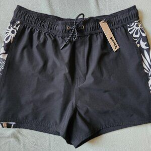 Birdwell Women's Wright Board Surf Swim Shorts Size L